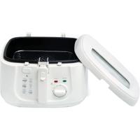 Witte Frituurpan met Kijkvenster - 2.5 Liter - 1800 Watt - thumbnail