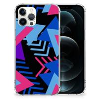 iPhone 12 Pro Max Shockproof Case Funky Triangle - thumbnail