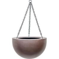 Gradient hanging bowl matt coffee M - thumbnail