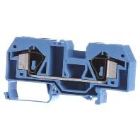 WAGO 283-904 Doorgangsklem 12 mm Spanveer Toewijzing: N Blauw 20 stuk(s) - thumbnail