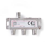 Satelliet F-splitter | Max 10,5 dB demping | 5 - 2400 MHz | 3 uitgangen - thumbnail