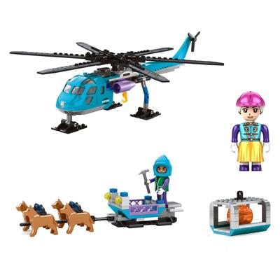 Bouwset Poolmissie Heli & Hondenslee - 248dlg.