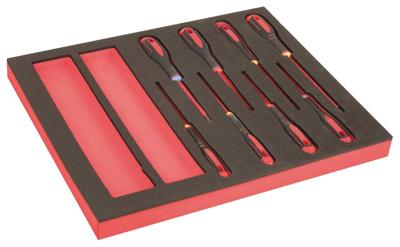 Bahco Foaminlay Fit&Go 2/3 met met schroevendraaiers | ERGO | geïsoleerd | gleuf | Phillips en Pozidriv - 8-delig - FF1F1006