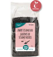 TerraSana RAW sesamzaad zwart bio 225 Gram - thumbnail