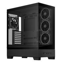ASUS a31 plus midi tower behuizing (zwart | 2x usb-a | 2x usb-c | tempered glass) - thumbnail