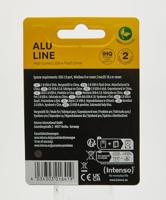 Intenso Alu Line USB-stick 32 GB Antraciet 3521481 USB-A 2.0 - thumbnail