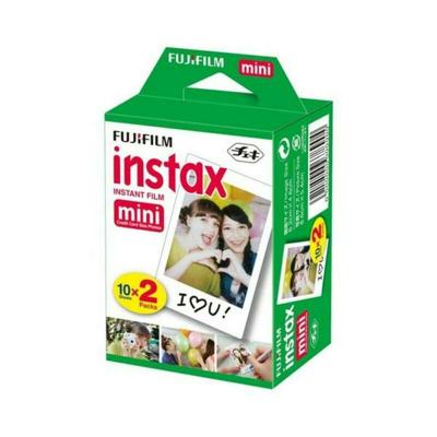 instax Fujifilm mini Instant Film, 2x 10 vellen, 20 vellen, White border