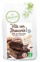 Bisson Bakmix voor brownies bio 350 Gram - thumbnail