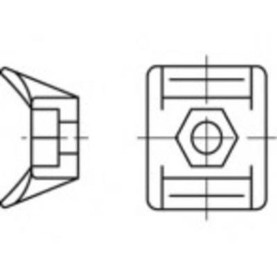 TOOLCRAFT Bevestigingssokkel TO-5454861 1000 stuk(s)