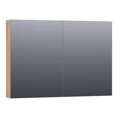 Brauer Impress Spiegelkast 100 cm - zonder Verlichting - Met 2 Dubbelzijdige Spiegeldeuren - Chateau