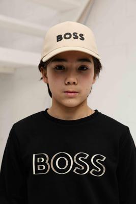 Hugo Boss Logo Pet Kids Beige - Maat One Size - Kleur: Beige | Soccerfanshop Hugo Boss Logo Pet Kids Beige - Maat One Size - Kleur: Beige | Soccerfanshop
