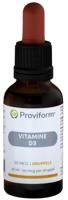 Proviform Vitamine D3 50mcg druppels 30 Milliliter - thumbnail