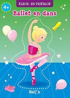 Bongers Speelgoed Kleur- en prikblok ballet en dans - thumbnail