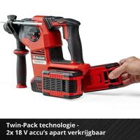 Einhell Professional HEROCCO 36/28 SDS-Plus-Accu-boorhamer 36 V Li-ion Brushless, Zonder accu, Zonder lader, Incl. koffer - thumbnail