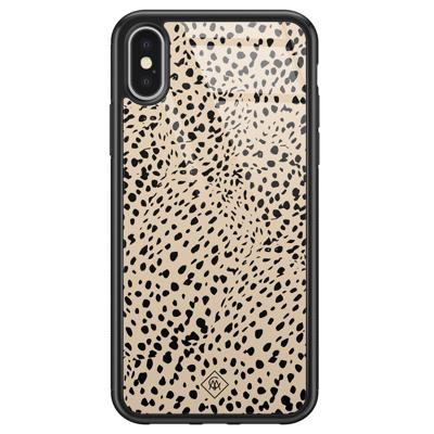 iPhone X/XS glazen hardcase - Spot on