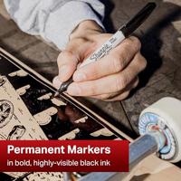 Sharpie permanente marker fijn, value pack van 24 stuks (20 + 4 gratis), zwart - thumbnail