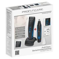 Profi-Care PC-HSM/R 3052 Tondeuse, Baardtrimmer, Oor- en neushaartrimmer Zwart, Blauw - thumbnail