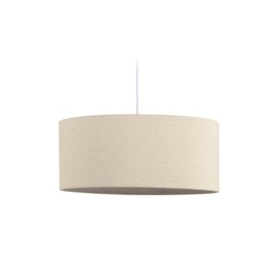 Kave Home Lampenkap 'Nazli' Linnen, ø50cm, kleur Beige