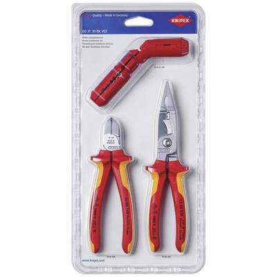 KNIPEX 00 31 30 BK V01 Elektro-Installatieset tangenset