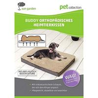 Sun Garden buddy orthopedisch hondenkussen 79x60x8cm grijs/antraciet - thumbnail