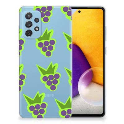 Samsung Galaxy A72 | Siliconen Case | Druiven