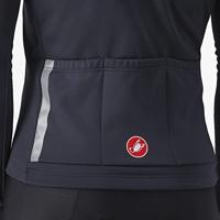 Castelli Entrata Thermal fietsshirt lange mouw zwart/rood heren S - thumbnail