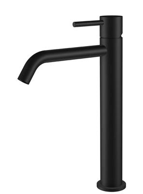 Wiesbaden Style XL hoge wastafelmengkraan mat zwart