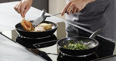 Fissler Essential Koekenpan 20 cm Zwart