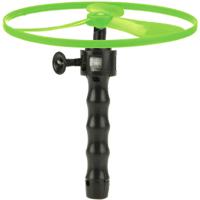 Toi-Toys flying discs air 12 cm groen/rood 3-delig - thumbnail