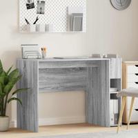 Bureau Grijs Sonoma 109 x 50 x 78 cm Bewerkt hout - thumbnail