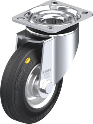 Blickle LK-RD 125R-1 Zwenkwiel Wieldiameter: 125 mm Draagvermogen (max.): 120 kg 1 stuk(s)