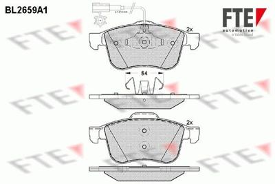 Remblokken set BL2659A1