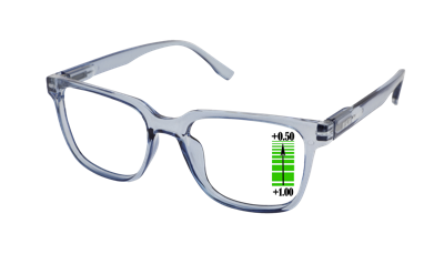 Leesbril Vista Bonita Cubo Multifocaal-Kelim Blue-+0.50-+1.00