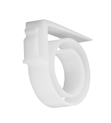 Klick variabele spanrol voor op plank