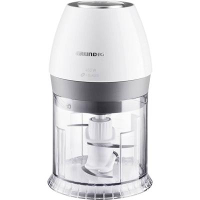 Grundig CH 6280 W elektrische hakmolen 0,5 l 450 W Wit Grundig CH 6280 W elektrische hakmolen 0,5 l 450 W Wit