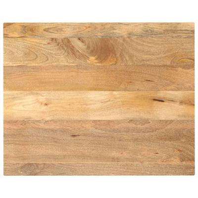 Tafelblad rechthoekig 110x80x2,5 cm massief mangohout