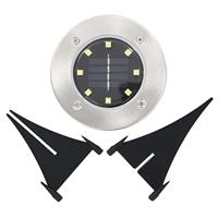 VidaXL Grondlampen 8 st solar led wit - thumbnail