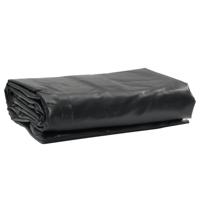 VidaXL Dekzeil 650 g/m² 3x6 m antracietkleurig - thumbnail