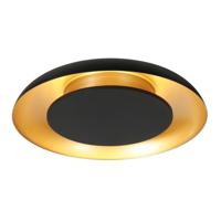Steinhauer PlafonniereGolden Veil zwart Ø 40cm - 4331ZW - thumbnail