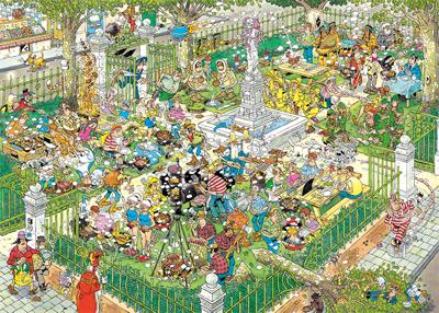 Jumbo legpuzzel Jan van Haasteren 2-in-1 Food Truck Festival 1000 stukjes