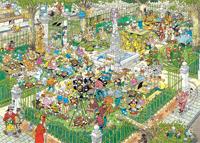 Jumbo legpuzzel Jan van Haasteren 2-in-1 Food Truck Festival 1000 stukjes - thumbnail