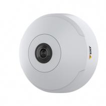 AXIS M3068-P netwerkbewakingscamera, koepel, kleur (dag en nacht), 12 MP, 2880 x 2880, vaste irise, vaste brandpuntsafstand, audio, LAN 10/100, MJPEG, H.264, H.265, MPEG-4 AVC, PoE