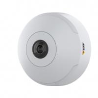AXIS M3068-P netwerkbewakingscamera, koepel, kleur (dag en nacht), 12 MP, 2880 x 2880, vaste irise, vaste brandpuntsafstand, audio, LAN 10/100, MJPEG, H.264, H.265, MPEG-4 AVC, PoE - thumbnail