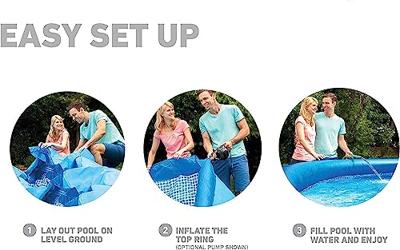 Intex easy set zwembad 244 x 61 cm - met filterpomp - thumbnail