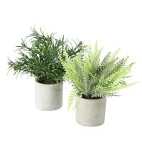 Boltze Home Kunstplant rozemarijn of varen - thumbnail