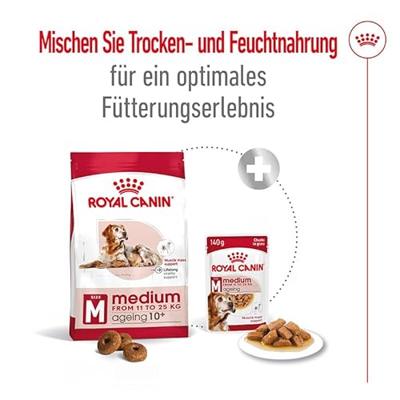 Royal Canin Medium Ageing natvoer hond (in saus) 1 doos (10 x 140 g)