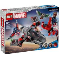 LEGO Marvel Captain America vs. Rode Hulk duel 76292 - thumbnail