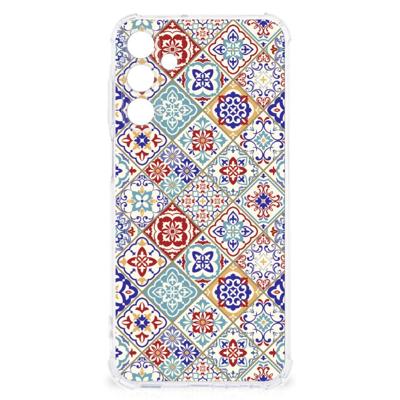 Samsung Galaxy A15 Anti-Shock Hoesje Tiles Color Samsung Galaxy A15 Anti-Shock Hoesje Tiles Color