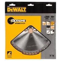 DeWalt Accessoires Cirkelzaagblad 260x30x48t, wisseltand, positief 10°, kerf 2,6mm - DT4324-QZ - thumbnail