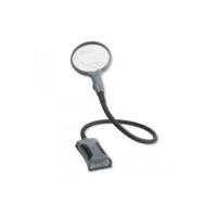 Digiphot 2.5x loep met zwanenhals & LED 5x spot - thumbnail